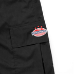 TRUE PARACHUTE BERMUDA SHORTS NEGROS