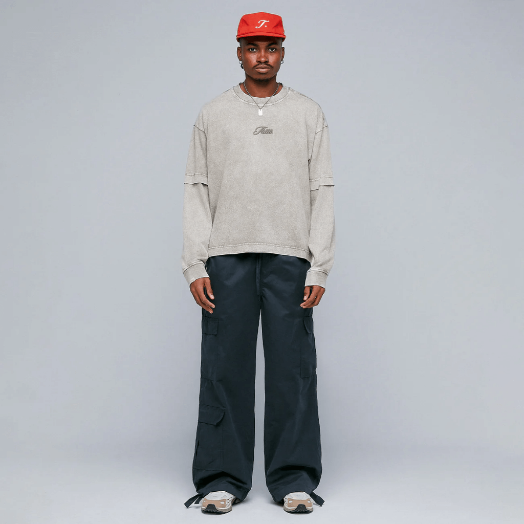 TRUE LOOSE FIT CARGO TROUSERS PANTALON AZUL