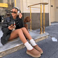 BOTAS MUJER UGG W TAZ II SLIPPERS CHESTNUT CAFE