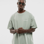 MONOIC TIMELESS V2 CAMISETA  OVERSIZED VERDE MENTA