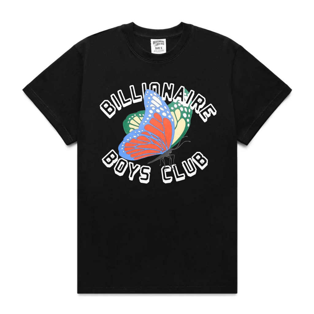 BILLIONAIRE BOYS CLUB MONARCH CAMISETA NEGRA