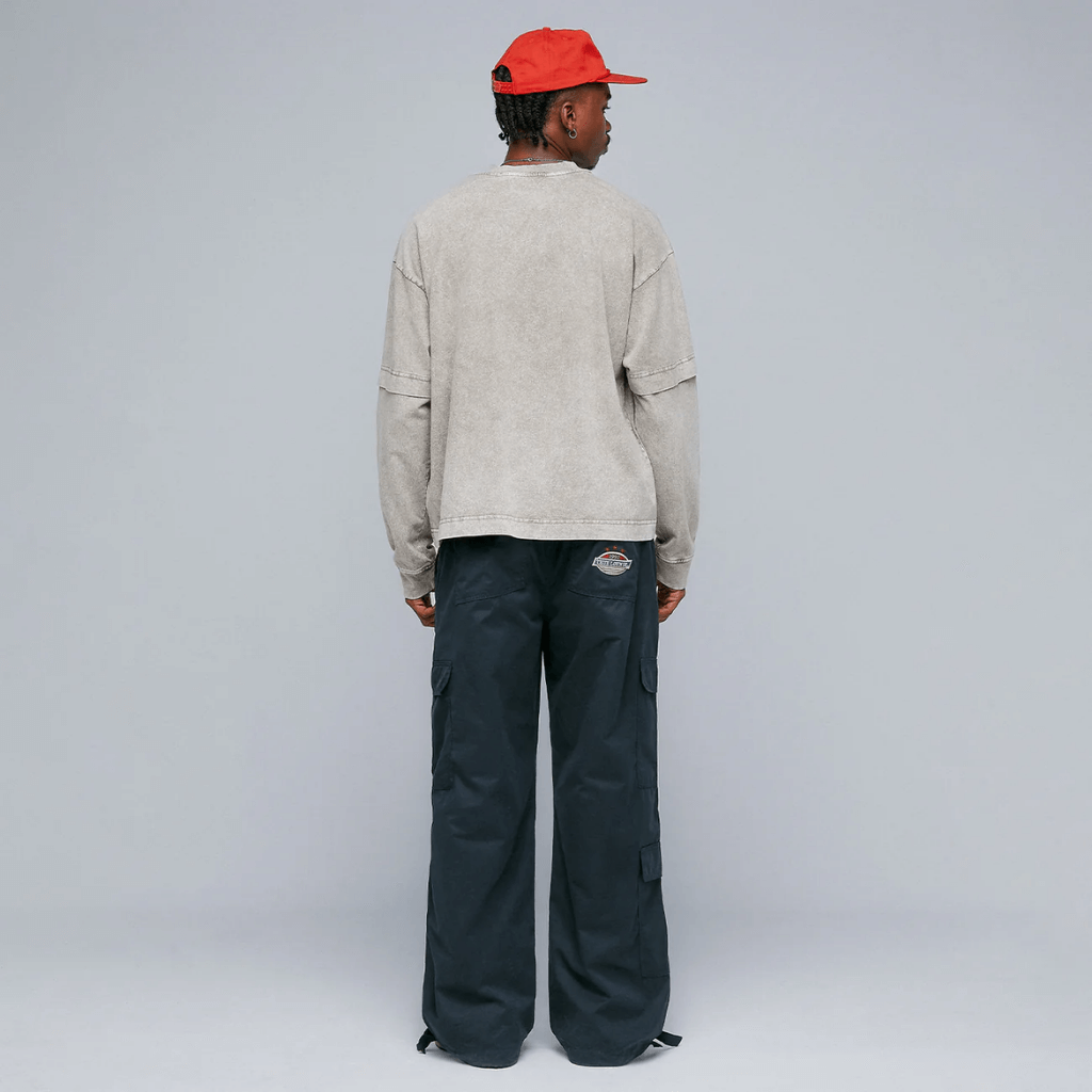 TRUE LOOSE FIT CARGO TROUSERS PANTALON AZUL