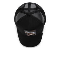 GOORIN BROS THE VICIOUS SNAKE GORRA CAMIONERA AJUSTABLE NEGRA
