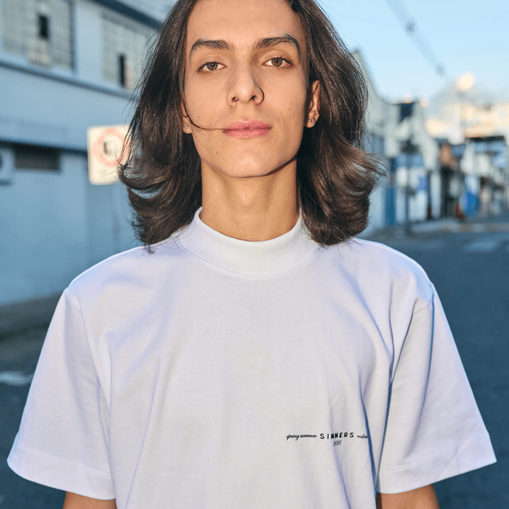 SINNERS GARMENTS CAMISETA REGULAR BLANCA
