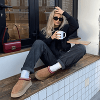 BOTAS MUJER UGG W TAZ II SLIPPERS CHESTNUT CAFE