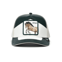 GOORIN BROS CABALLO 'MOTO STUD' GORRA CAMIONERA AJUSTABLE VERDE