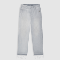 MONOIC TUTTO BENE I FLARED JEANS GRIS CLARO DESGASTADO
