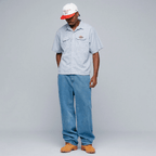 TRUE WORKWEAR CAMISA BOXY AZUL