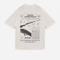 SON OF SON DALLAS TEXAS WINCHESTER CAMISETA OVERSIZED BEIGE