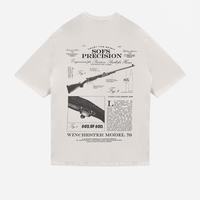 SON OF SON DALLAS TEXAS WINCHESTER CAMISETA OVERSIZED BEIGE