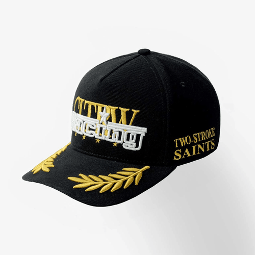 CULTUREWISE TWO STROKE SAINTS GORRA AJUSTABLE CLTRW NEGRA