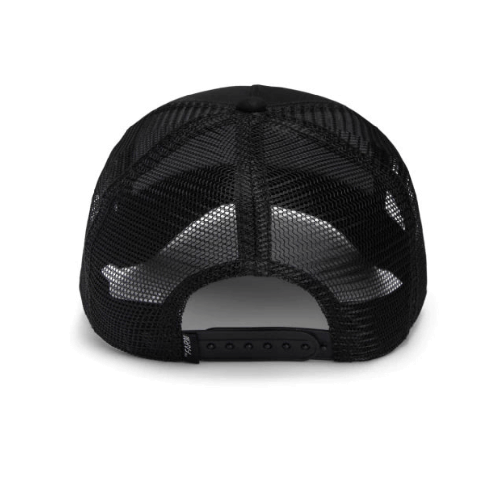 GOORIN BROS THE VICIOUS SNAKE GORRA CAMIONERA AJUSTABLE NEGRA