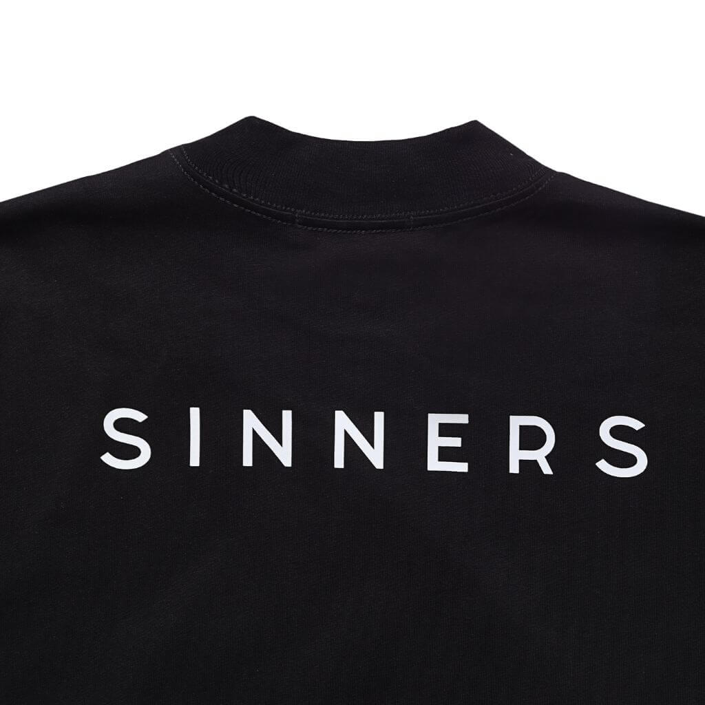 SINNERS SUGAR ABUSE LOGO REGULAR CAMISETA NEGRA