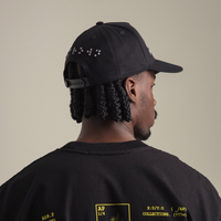 AP CROWN SIGNAL GORRA AJUSTABLE ASHEN ALL OVER NEGRO