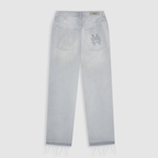 MONOIC TUTTO BENE I FLARED JEANS GRIS CLARO DESGASTADO