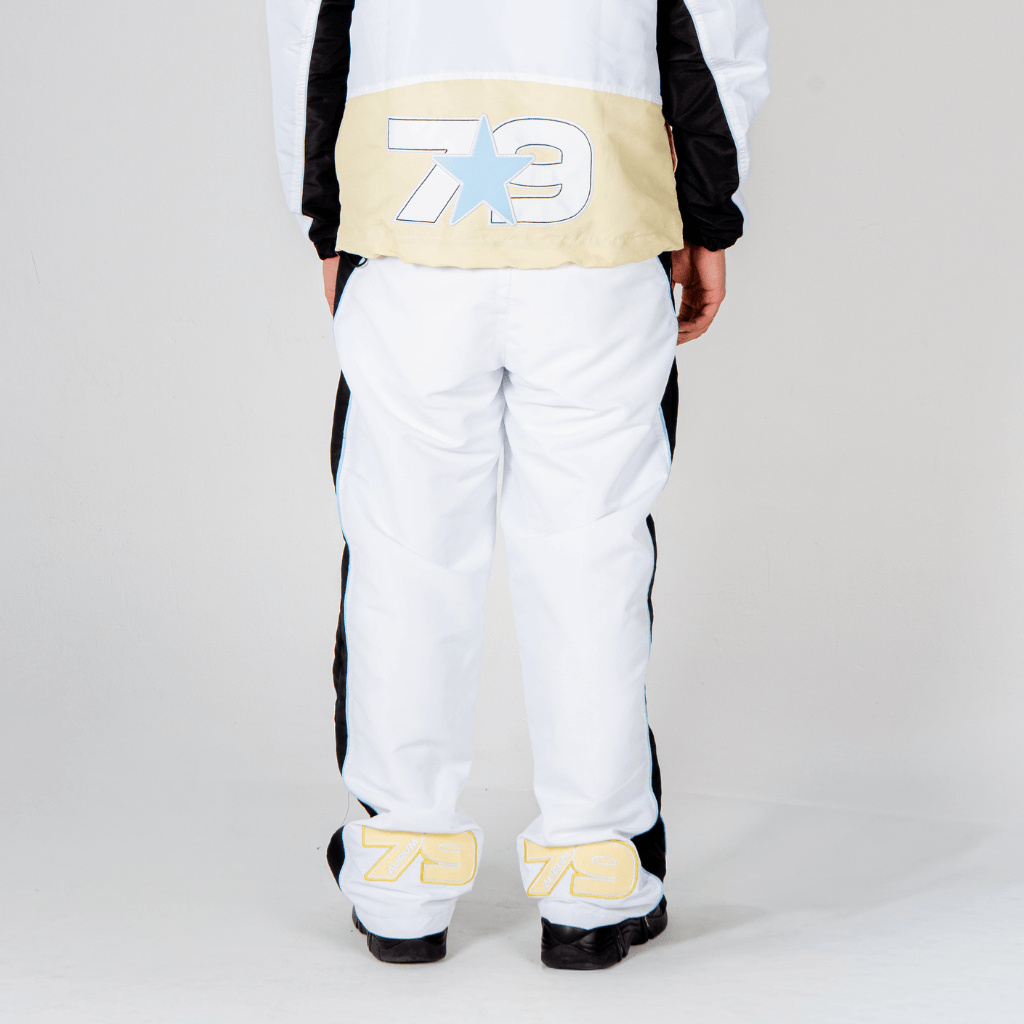 AURUM RACING STARS SUDADERA RACING 79 FLEECE BLANCA