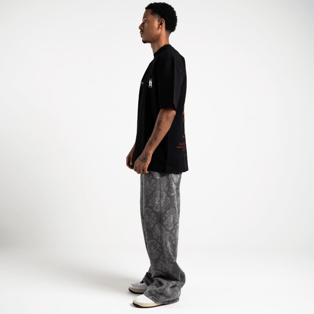 AURUM METROPOLIS III DUBAI CAMISETA OVERSIZED NEGRA