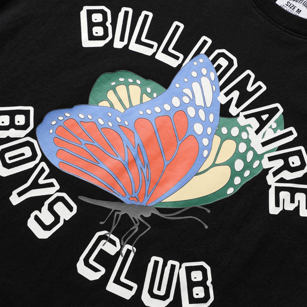 BILLIONAIRE BOYS CLUB MONARCH CAMISETA NEGRA
