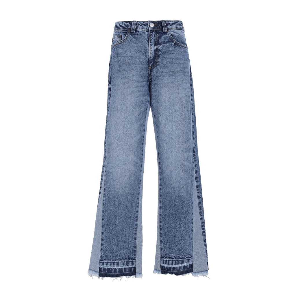 SINNERS EMBROIREDED FLARED JEANS