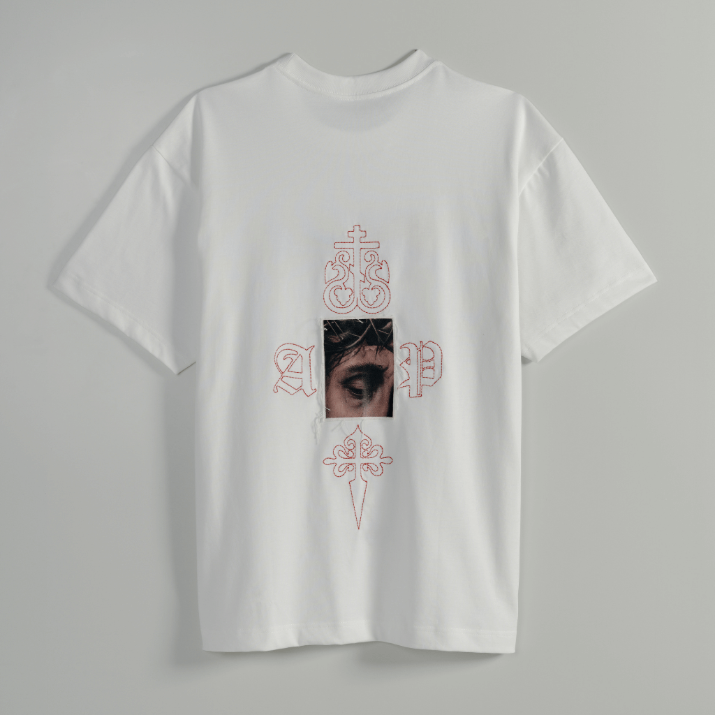 AP CROWN FIAT LUX RUBRA LUNETH CAMISETA OVERSIZE BEIGE