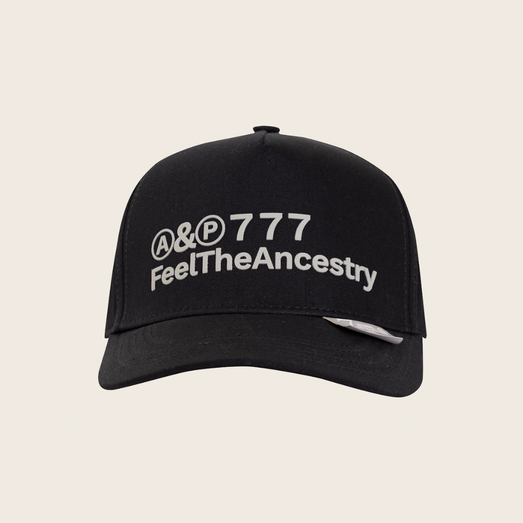 AP CROWN SIGNAL GORRA AJUSTABLE ASHEN ALL OVER NEGRO