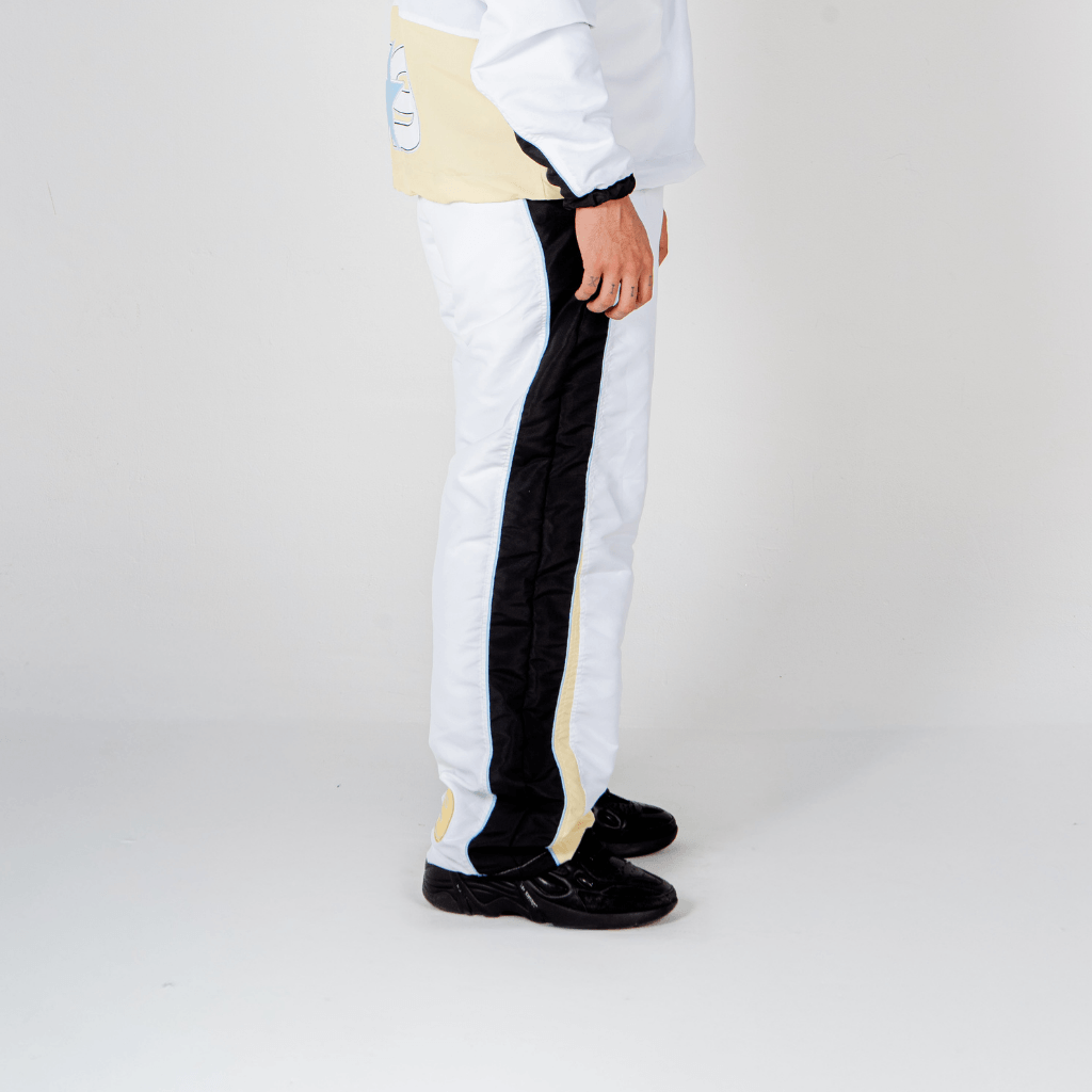 AURUM RACING STARS SUDADERA RACING 79 FLEECE BLANCA