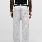 MONOIC TUTTO BENE I FLARED JEANS GRIS CLARO DESGASTADO