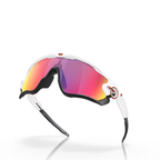 GAFAS OAKLEY JAWBREAKER BLANCO / NEGRO LENTE ROJO PRIZM