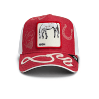 GOORIN BROS WAY UP GORRA CAMIONERA AJUSTABLE ROJA