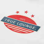 TRUE RETRO RANGLAN CAMISETA BOXY BLANCA ROJO