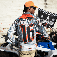 CULTUREWISE TWO STROKE SAINTS JERSEY MOTOCROSS NARANJA