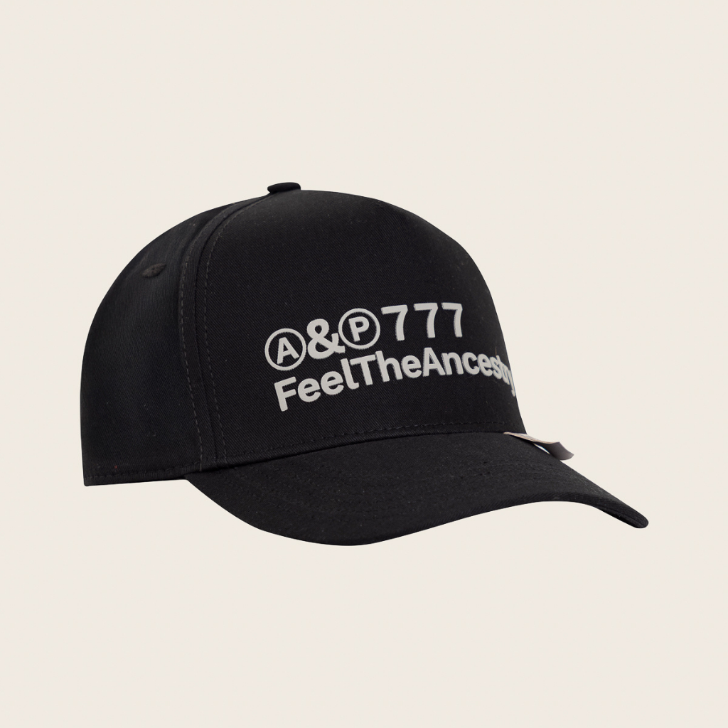 AP CROWN SIGNAL GORRA AJUSTABLE ASHEN ALL OVER NEGRO