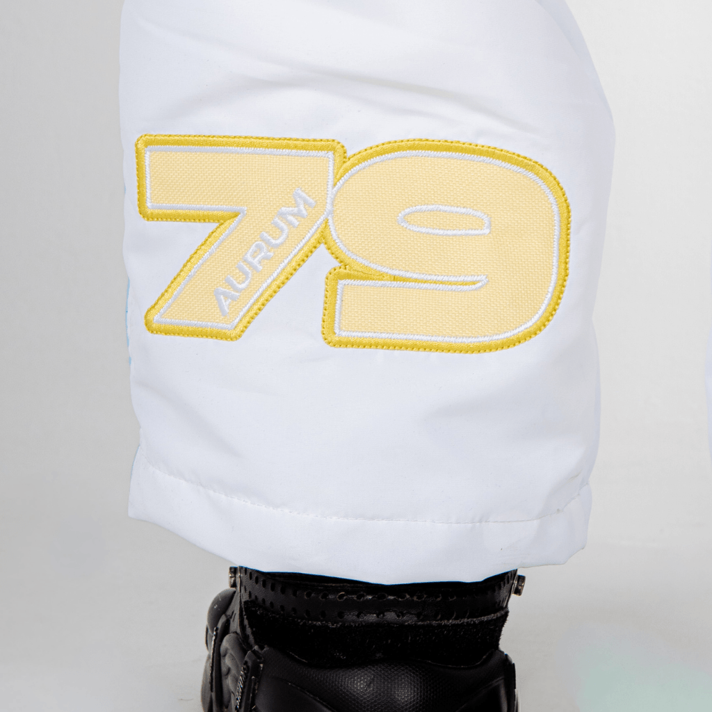 AURUM RACING STARS SUDADERA RACING 79 FLEECE BLANCA
