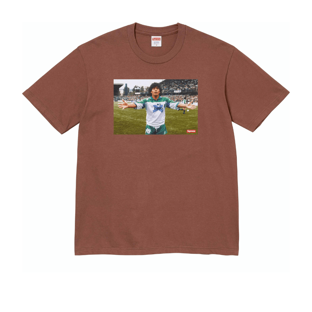 SUPREME MARADONA CAMISETA CAFE