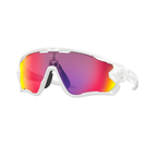 GAFAS OAKLEY JAWBREAKER BLANCAS LENTE ROJO PRIZM