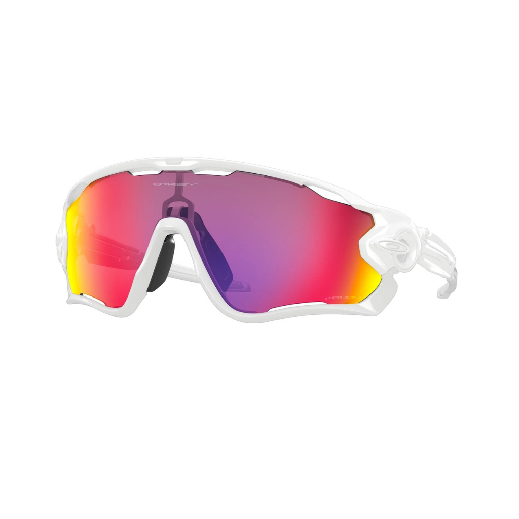 GAFAS OAKLEY JAWBREAKER BLANCAS LENTE ROJO PRIZM