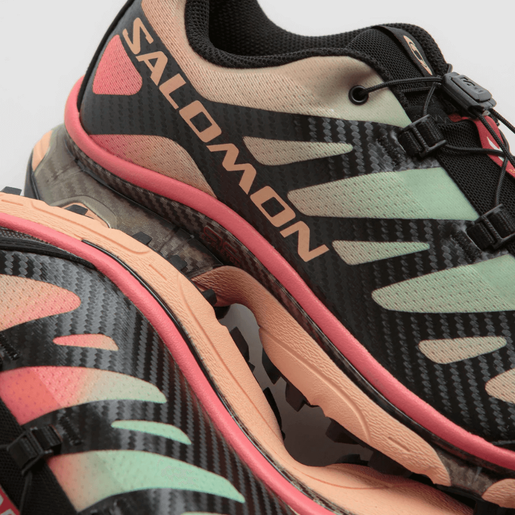 TENIS HOMBRE SALOMON XT-4 OG "AURORA BOREALIS" ROJOS