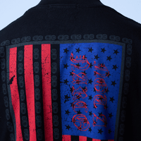 SINNERS AMERICAN HORROR CAMISETA BOXY NEGRA