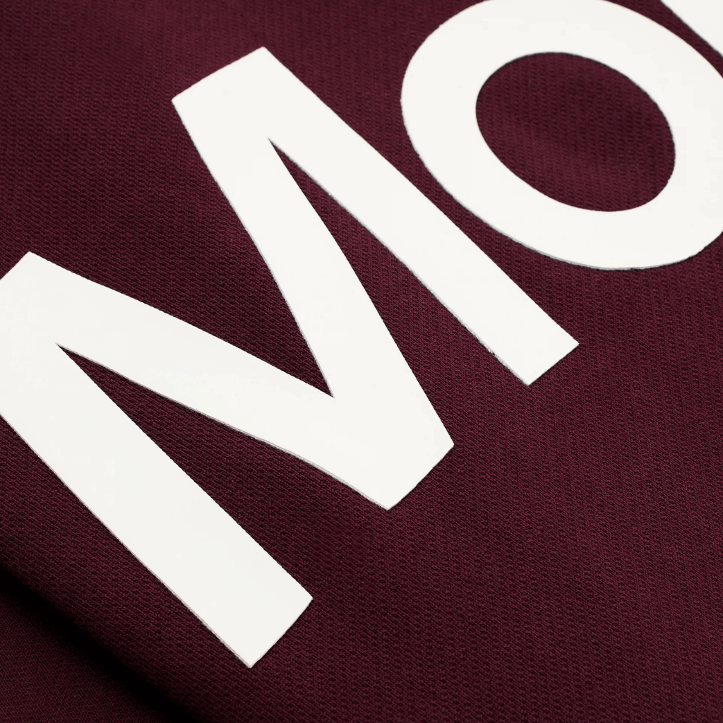 MONOIC TIMELESS V2 SACO QUARTER ZIP OVERSIZED VINOTINTO