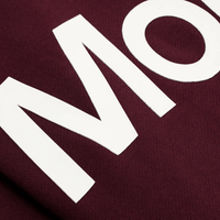 MONOIC TIMELESS V2 SACO QUARTER ZIP OVERSIZED VINOTINTO