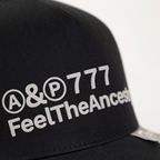 AP CROWN SIGNAL GORRA AJUSTABLE ASHEN ALL OVER NEGRO