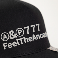 AP CROWN SIGNAL GORRA AJUSTABLE ASHEN ALL OVER NEGRO