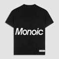 MONOIC TIMELESS V2 CAMISETA LOGO OVERSIZED NEGRA