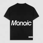 MONOIC TIMELESS V2 CAMISETA LOGO OVERSIZED NEGRA