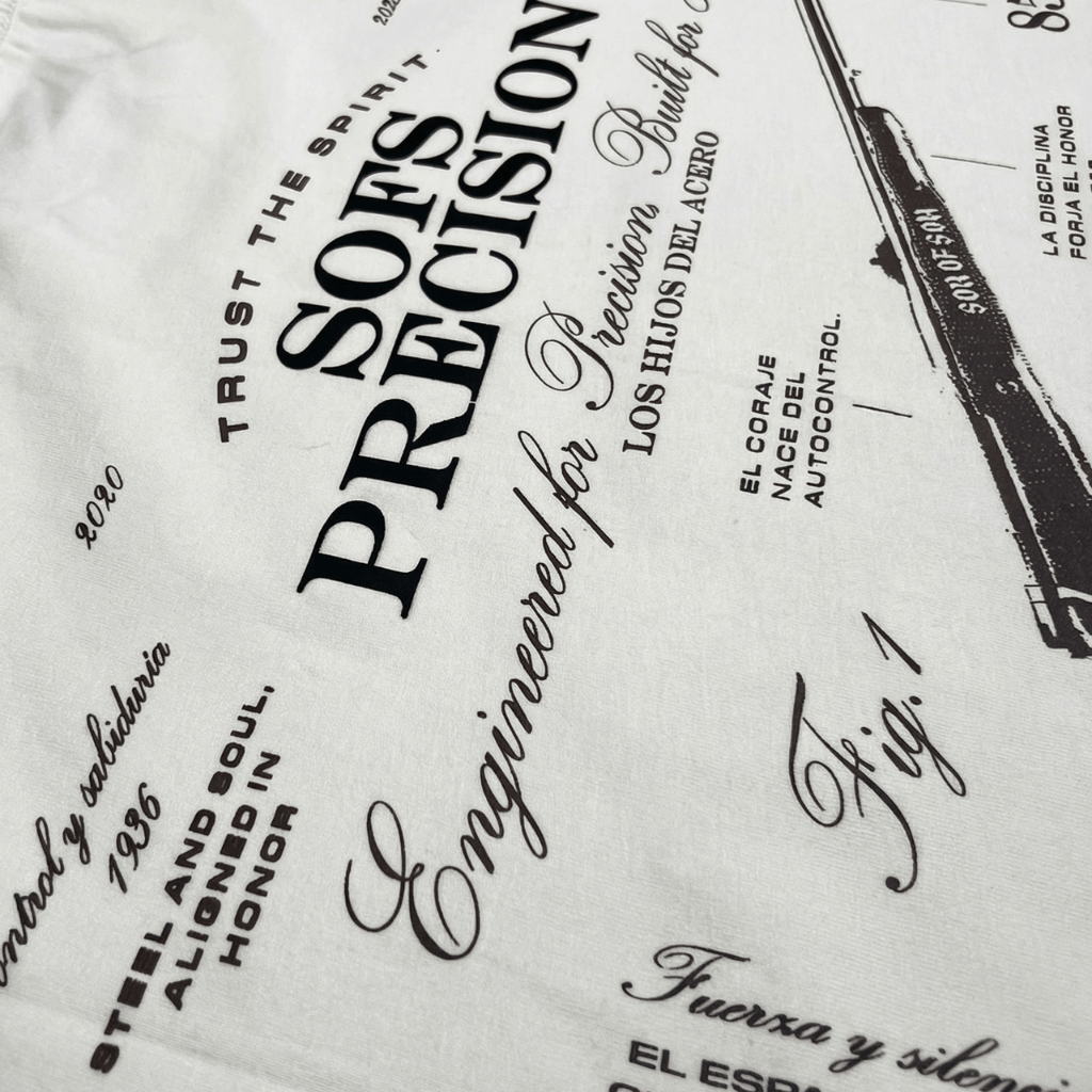 SON OF SON DALLAS TEXAS WINCHESTER CAMISETA OVERSIZED BEIGE