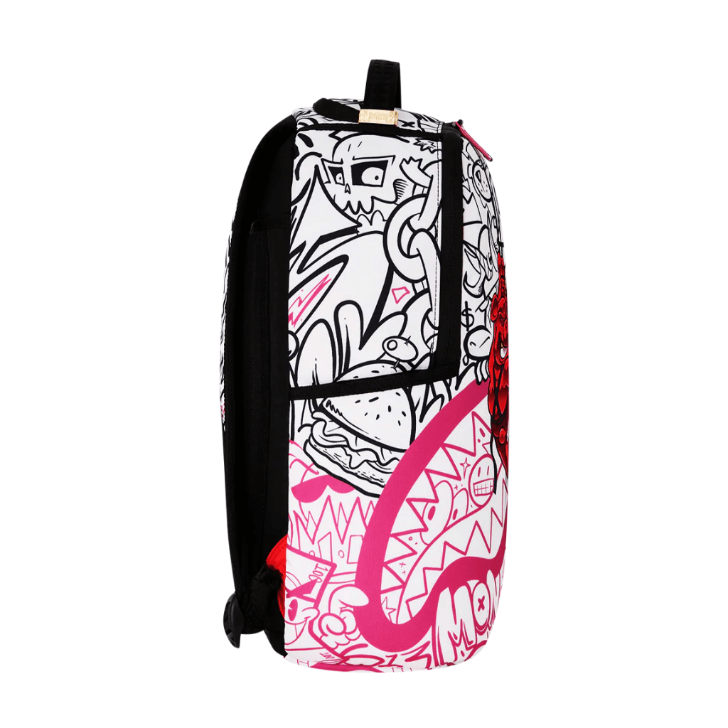 MORRAL SPRAYGROUND DIABLO ART CRITIQUE BACKPACK