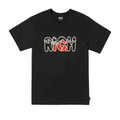 ICECREAM RICH CAMISETA NEGRA / ROJO