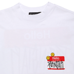 SINNERS P*RNSTAR CAMISETA OVERSIZED BLANCA