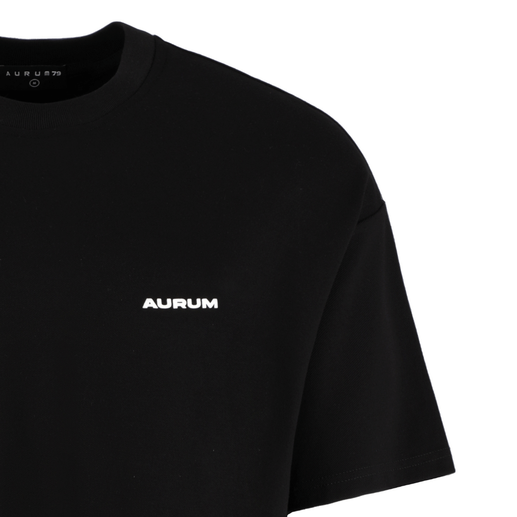 AURUM METROPOLIS III BLACK LINE CAMISETA OVERSIZED NEGRA