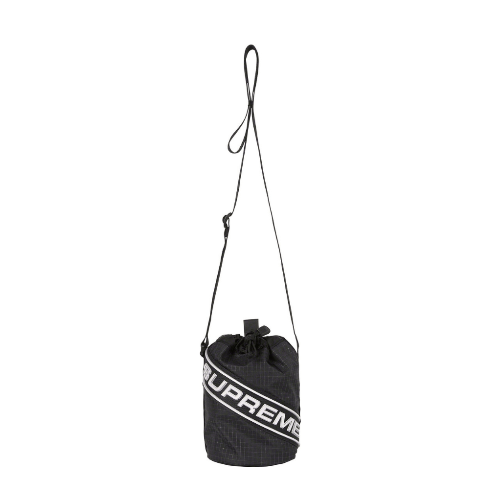 SUPREME BOLSO DE CARGADERA PEQUEÑO NEGRO